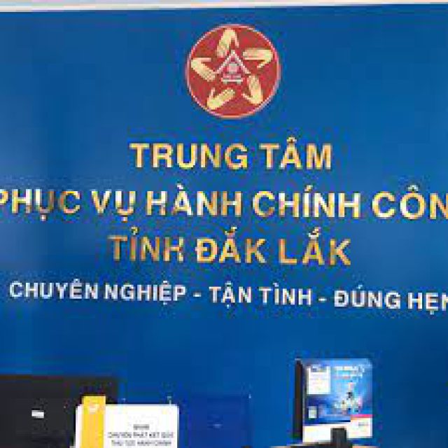 DỊCH VỤ HÀNH CHÍNH CÔNG TRỰC TUYẾN