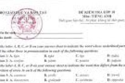 Thời khóa biểu ôn tập tốt nghiệp THPT năm học 2024 – 2025